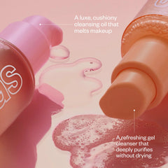 Mini Plump + Juicy Double Cleansing System